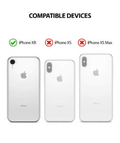 Ringke Fusion Compatible with iPhone XR Case, Transparent Scratch Protection Cover - Clear 31 61LLlI6l LL