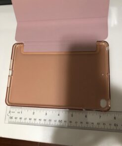 MoKo Case Fit iPad Mini 5 2019 (5th Generation 7.9-inch) iPad Mini 4, Slim Smart Shell Stand Folio Protective Cover with Soft TPU Translucent Frosted Back, Auto Wake/Sleep - Rose Gold 61 61LPq8iSOYL