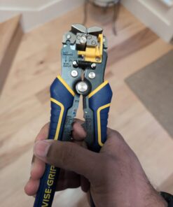 IRWIN VISE-GRIP Wire Stripper, 2 inch Jaw, Cuts 10-24 AWG, ProTouch Grip for Maximum Comfort (2078300) Wire Stripper Only 26 61LQHFGtVeL