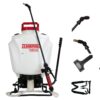 Chapin 61800 4-Gallon Made in USA Professional Backpack Sprayer with Brass Adjustable and Poly Fan/Cone Nozzles, Cushion Grip Shut-Off, 3-Stage Filtration System, Translucent White Backpack Sprayer W/Adjustable and Fan Nozzle 5 61LQXgjbUKL