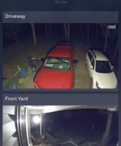 Google Nest Cam Outdoor - 1st Generation - Weatherproof Camera - Surveillance Camera with Night Vision - Control with Your Phone 1st Gen 1 Count (Pack of 1) Nest Cam (Outdoor, Wired) 66 61LRWfvwGIL