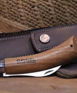 Opinel No. 08 Mushroom Knife – Pick + Clean Mushrooms, Beechwood Handle, Integrated Brush, Curved Sandvik Steel Blade, Made in France 22 61LSXhnFLYL