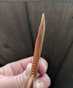 Myhsmooth GS-SM-NF Handmade Natural Green Sandalwood No Static Comb Pocket Comb Perfect Beard Comb with Aromatic Scent for Long and Short Beards Perfect Mustache Comb(4" Long Two Sides) 22 61LSwPJH92L