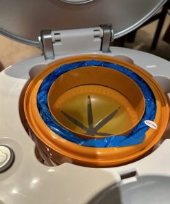 ChoiceRefill Compatible with Diaper Genie Pails, 4-Pack, 1080 Count 4 Count (Pack of 1) 44 61LVSlxJFL