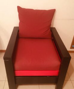 BOSSIMA Indoor/Outdoor Rust Red Deep Seat Chair Cushion Set,Spring/Summer Seasonal Replacement Cushions. 18 61LYFk1mDML