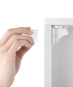 Vmaisi Adhesive Magnetic Cabinet Locks (12 Locks and 2 Keys) Standard 12.0 22 61LZHa5PEhL