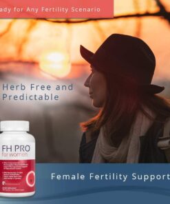 Fairhaven Health FH Pro for Women | Premium Fertility Supplement for Women | Cycle Regularity and Egg Quality for Her | Female Multivitamin for Conception Support | 180 Capsules | 1 Month Supply 14 61LZZOkKYL
