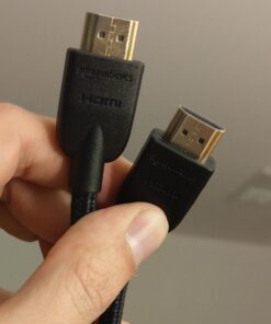 Amazon Basics High-Speed HDMI Cable (18Gbps, 4K/60Hz) - 10 Feet, Nylon-Braided for Television 1-Pack 21 61LZwcv7 tL