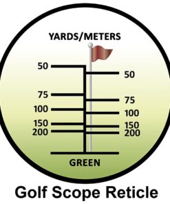 Barska Blueline 8x22 Waterproof Golf Scope Monocular with Built-in Internal Distance Reticle 10 61LaG1TtYQL