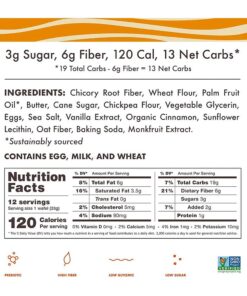 Rip Van WAFELS Dutch Caramel & Vanilla Stroopwafels, Healthy Non GMO, Low Calorie / Sugar Office Snacks, Keto Friendly, (3g), 12 Count (Packaging May Vary) 1.16 Ounce (Pack of 12) 27 61LcEXkQtgL 1