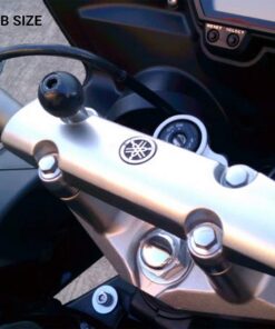 RAM Mounts RAM-B-367U Motorcycle Handlebar Clamp Base with M8 Bolts with B Size 1" Ball 29 61LcujNbfNL