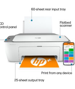HP DeskJet 2755e Wireless Color inkjet-printer, Print, scan, copy, Easy setup, Mobile printing, Best-for home, Instant Ink with HP+,white 22 61Ldq1E3I1L