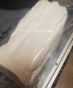 Cotton Gloves, 30 Pcs White Cotton Gloves for Dry Hands Moisturizing Eczema, Washable Cotton Gloves for Men and Women, Stretchable Cloth Gloves for Coin Jewelry Silver Inspection 15 PAIRS 34 61LeRoFirzL