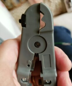 Gaobige Network Tool Kit for Cat5 Cat5e Cat6, 11 in 1 Portable Ethernet Cable Crimper Kit with a Ethernet Crimping Tool, 8p8c 6p6c Connectors rj45 rj11 Cat5 Cat6 Cable Tester, Punch Down Tool 37 61LfBk 4ncL