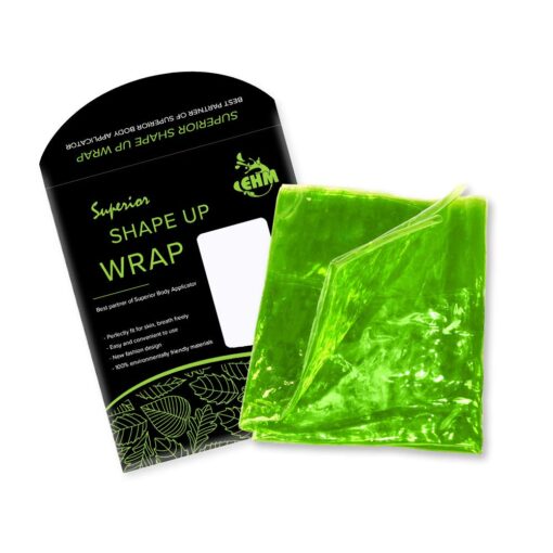 Premium Reusable Shape Up Wrap by EHM- Boost The Effects of Your Herbal Body Applicator - for Smooth Skin & Toned Stomach - Cellulite & Stretch Marks (3)