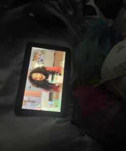 Amazon Fire 7 tablet, 7” display, read and watch, under $60 with 10-hour battery life, (2022 release), 16 GB, Black Lockscreen Ad-Supported 35 61LgIUerOOL