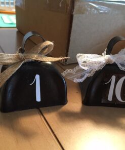 3" Metal Cowbell (1 dozen) - White 28 61LgaDP9BL