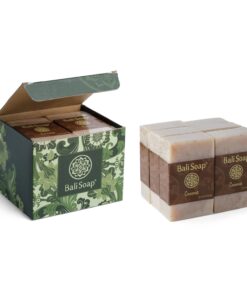 Bali Soap - Coconut Natural Soap - Bar Soap for Men & Women - Bath, Body and Face Soap - Vegan, Handmade, Exfoliating Soap - 6 Pack, 3.5 Oz each 3.5 Ounce (Pack of 6) 5 61Lh717jlWL