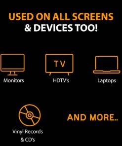 in The Groove Vinyl Roller Cleaner - Vinyl Cleaning Device for Quick Cleaning Vinyl Records or LP Surfaces from Dust, Anti-Static Record Cleaner Roller to Keep Your Audio Album Turntables Sound Clear 12 61LiNC YAML