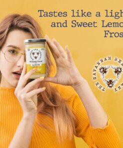 Savannah Bee Company Whipped Honey - All Natural Spreadable Honey Lemon 12 Ounce (Pack of 1) 12 61LjK CVLIL