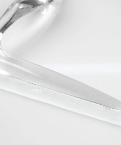 iDesign Plastic Bath Squeegee for Glass with Suction Hook Holder – 12", Clear 17 61LjsYEQoEL