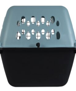 Petmate Fashion Vari Indoor Kennel, 24", for Dogs 10-20 Lbs, Light Blue, Made in USA 24.1"L x 14.5"W x 14.5"H 16 61LlRZ1Xm0L