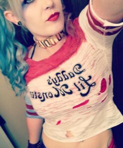 Bioworld Suicide Squad Harley Quinn Puddin Replica Choker 24 61LlSMtaItL