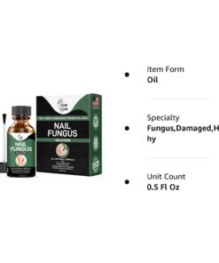 Toenail Renewal Solution Extra Strength Care for Toe Nail & Fingernails - Nail Repair Solution for Thick, broken, Discolored Nails - Renews Damaged Cracked Ingrown Toenail - Tea Tree Oil for Healthier and Extra Strength Nails - Made In USA 0.50 Fl Oz 44 61LlX96OQL