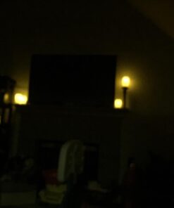 Real Wax Flameless Candle Set w/Dual Timer Feature and Remote Control - Duracell Batteries Included - Set of 6 21 61LlrmTyYXL