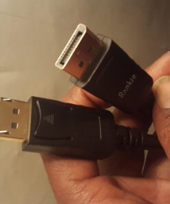 Rankie DisplayPort to DisplayPort Cable, DP to DP, 4K Resolution, 6 Feet, Black 20 61LnOXxniVL 1