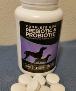 Ample Nutrition Complete Pet Prebiotic + Probiotic for Dogs & Cats, 60ct Pork Flavored Pearls 31 61LnVi63dL