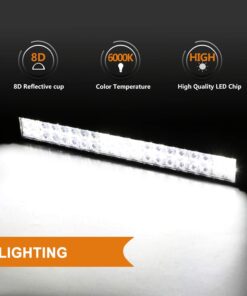 Rigidhorse LED Light Bar Kit 52 Inch 22 Inch Triple Row Flood Spot Beam Combo 32000LM 6500k 4PCS 4 Inch LED Cube Pods IP68 Chip Fog Offroad Work Driving LED Light Bars for Truck SUV ATV 4x4 50+20+4 led light bar kit 16 61LpBM9BAdL