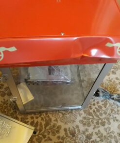6010 Great Northern Red 8oz Roosevelt Antique Countertop Style Popcorn Popper Machine 56 61LpZmoSV8L