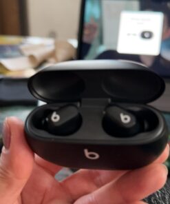 Beats Studio Buds - True Wireless Noise Cancelling Earbuds - Compatible with Apple & Android, Built-in Microphone, IPX4 Rating, Sweat Resistant Earphones, Class 1 Bluetooth Headphones - Black Without AppleCare+ 53 61Lq8N1IB0L
