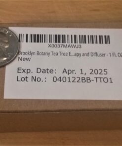 Brooklyn Botany Tea Tree Essential Oil – 100% Pure and Natural – Therapeutic Grade Oil with Dropper - for Aromatherapy and Diffuser - 1 Fl. OZ 1.00 Fl Oz (Pack of 1) 24 61LqGSFJ4L