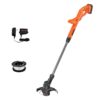 BLACK+DECKER 20V MAX String Trimmer/Edger Kit, 10-Inch (LST201) 12 61LqLDnWuFS