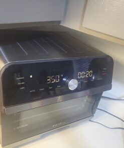 Instant Omni Plus 19 QT/18L Air Fryer Toaster Oven Combo, From the Makers of Instant Pot, 10-in-1 Functions, Fits a 12" Pizza, 6 Slices of Bread, App with Over 100 Recipes, Stainless Steel 47 61LqW9q6DDL