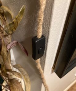 Plug in Pendant Light, Rattan Hanging Lights with Plug in Cord, Hand Woven Bamboo Lampshade Hanging Lamp with 15ft Hemp Rope, On/Off Switch, Plug in Pendant Light Fixture for Living Room Bedroom 41 61LqtBKN aL