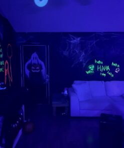 UV Glow Blacklight Face and Body Paint - Neon Fluorescent (0.34oz (Pack of 6)) 0.34 Ounce (Pack of 6) 32 61Ls BItOvL