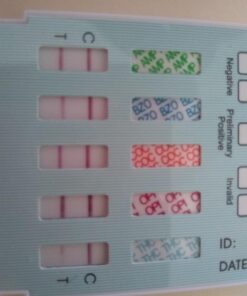 10 Pack Easy@Home 5 Panel Instant Drug Test Kits - Testing Marijuana (THC), COC, OPI 2000, AMP, BZO - Urine Dip Drug Testing - #EDOAP-754 10 Count (Pack of 1) 21 61Lsv0oxXL