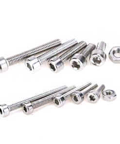 Hilitchi 420pcs M2 M3 Stainless Steel Hex Socket Head Cap Screws Nuts Assortment Kit with Box (304 Stainless Steel) 15 61LtLVcMKYL