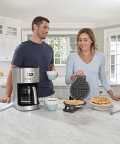 Cuisinart WMR-CAP2 Round Classic Waffle Maker, Brushed Stainless,Silver 38 61LuVnmwyiL