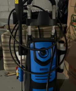 Commowner 3800 PSI Electric Pressure Washer- 4.0 GPM High Power Machine with 4-in-1 Quick Changeover Spray Tips and Soap Bottle for Car Washing, Fence Cleaning, Patio Maintenance(Upgraded) NACY BLUE 47 61LulQxryAL