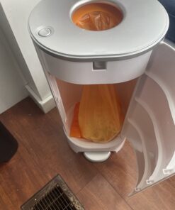 Munchkin® Arm and Hammer Diaper Pail Snap, Seal and Toss Refill Bags, Holds 600 Diapers, White 20 Count 20 Pack 33 61LvNNRYwQL