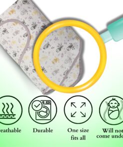 Miracle Blanket Swaddle Wrap - Newborn Essential Baby Blanket - Soft Sleep Sack Ideal for Newborns and Infants (Blue) Blue 15 61LvPOy3kYL