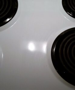 Range Kleen P119204XN 4 Pack Style B Black Porcelain Drip Bowls 2 Small 6 Inch and 2 Large 8 Inch 28 61Lx5uOVEEL