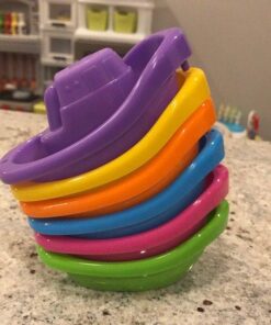 Munchkin® Little Boat Train Baby and Toddler Bath Toy, 6 Piece Set 44 61Lxl0zf7dL