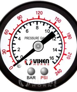 Vixen Horns 1.5 Gallon (6 Liter) Train/Air Horn Tank with 150 PSI Compressor Onboard System/Kit 12V VXO8815 14 61LyY8KOFlL
