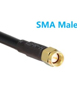 Alternative view of GEMEK 3ft SMA Male to N Male Pure Copper Cable, Low Loss Coaxial for 3G/4G/5G/6G/LTE/ADS-B/Ham/GPS/WiFi/RF Radio to Antenna or Surge Arrester Use (50 Ohm Not for TV) 3 ft