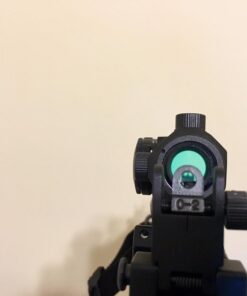 -Combat Vet Owned Company- Dagger Defense Tactical flip up BUIS Picatinny Rail Mounted Backup Iron Sights. Black 41 61M rdXKlhL